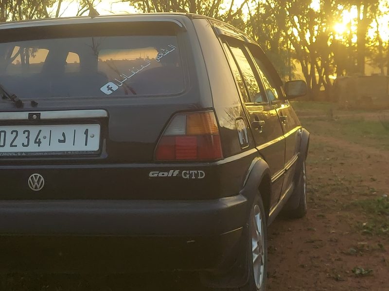 Golf 2 model 91 Diwana 97 ba9a n9iya lichari marhba tonobil 3amra kolcji fiha mzn mazot