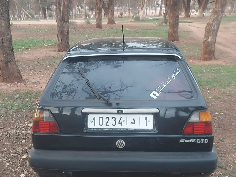 Golf 2 model 91 Diwana 97 ba9a n9iya lichari marhba tonobil 3amra kolcji fiha mzn mazot