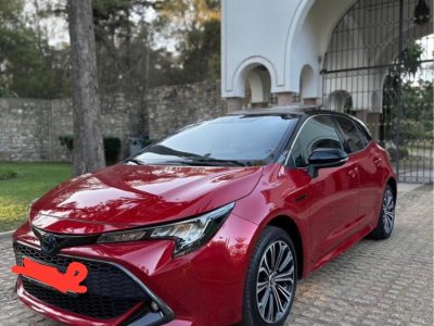 Toyota corolla s hybrid Model : 2021 Km:140000 Full option: jante 17 pouse et toit panoramic ouverent et distinactive+ 1er men jamis accident sbagha la maison fiha xi dribat parchoc Prix fix 17.5000dh Tele: 0725192874